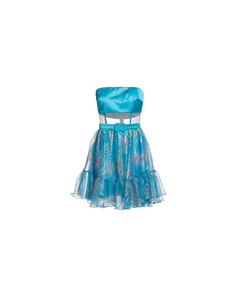 FELEPPA KLEIDER - Mini-Kleiderauf YOOX.COM Azurblau