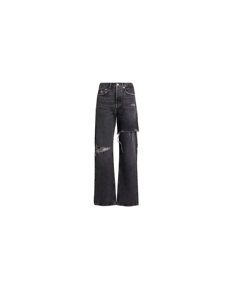 AGOLDE HOSEN & RÖCKE - Jeanshosenauf YOOX.COM Schwarz