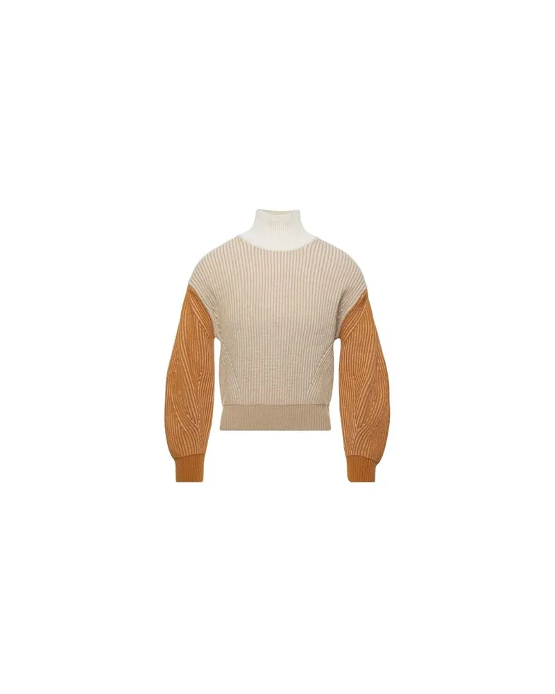 Kenzo STRICKWAREN - Rollkragenpulloverauf YOOX.COM Beige