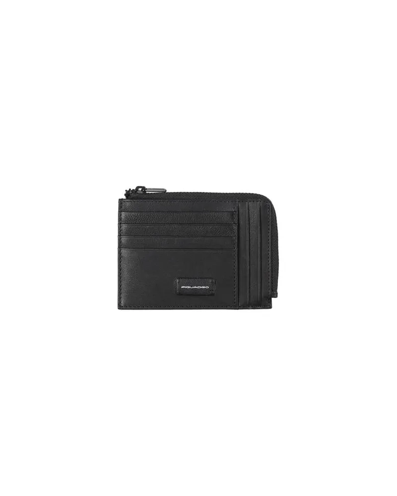 Piquadro Kleinlederwaren - Brieftaschenauf YOOX.COM Schwarz