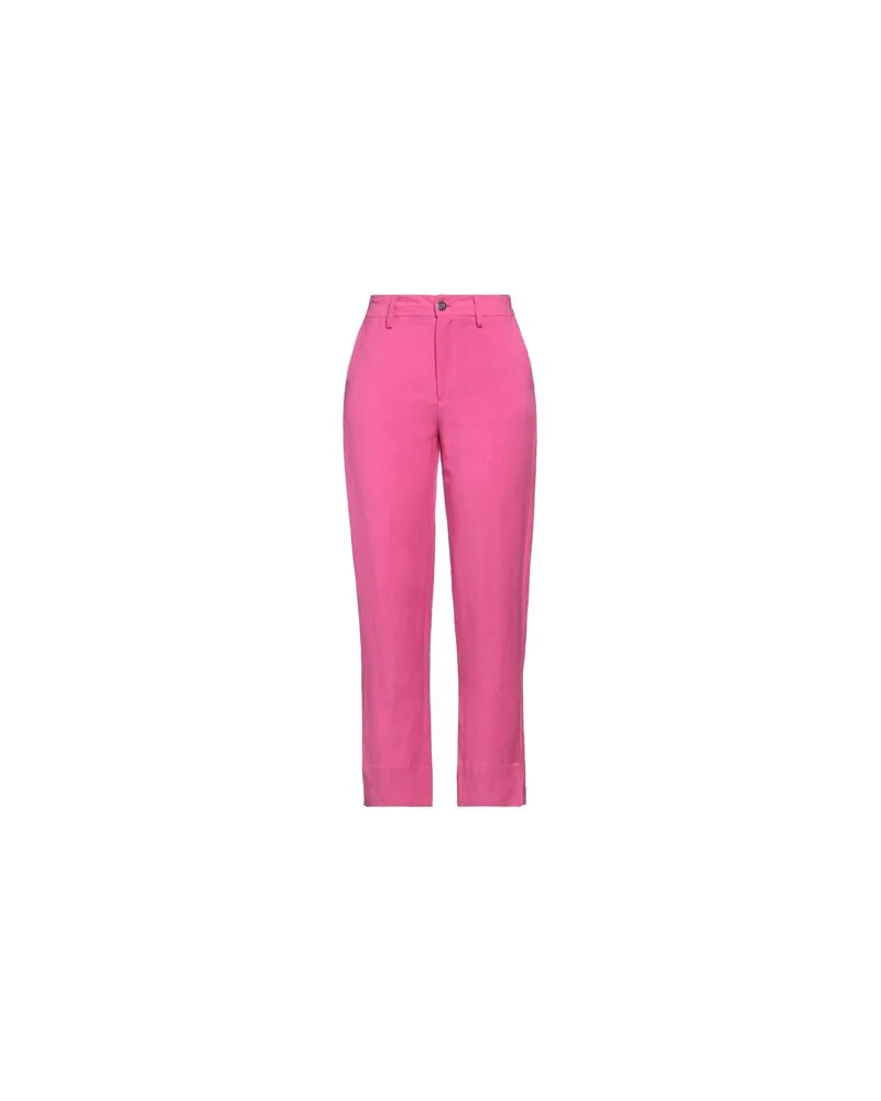VIRNA DRÒ HOSEN & RÖCKE - Hosenauf YOOX.COM Fuchsia