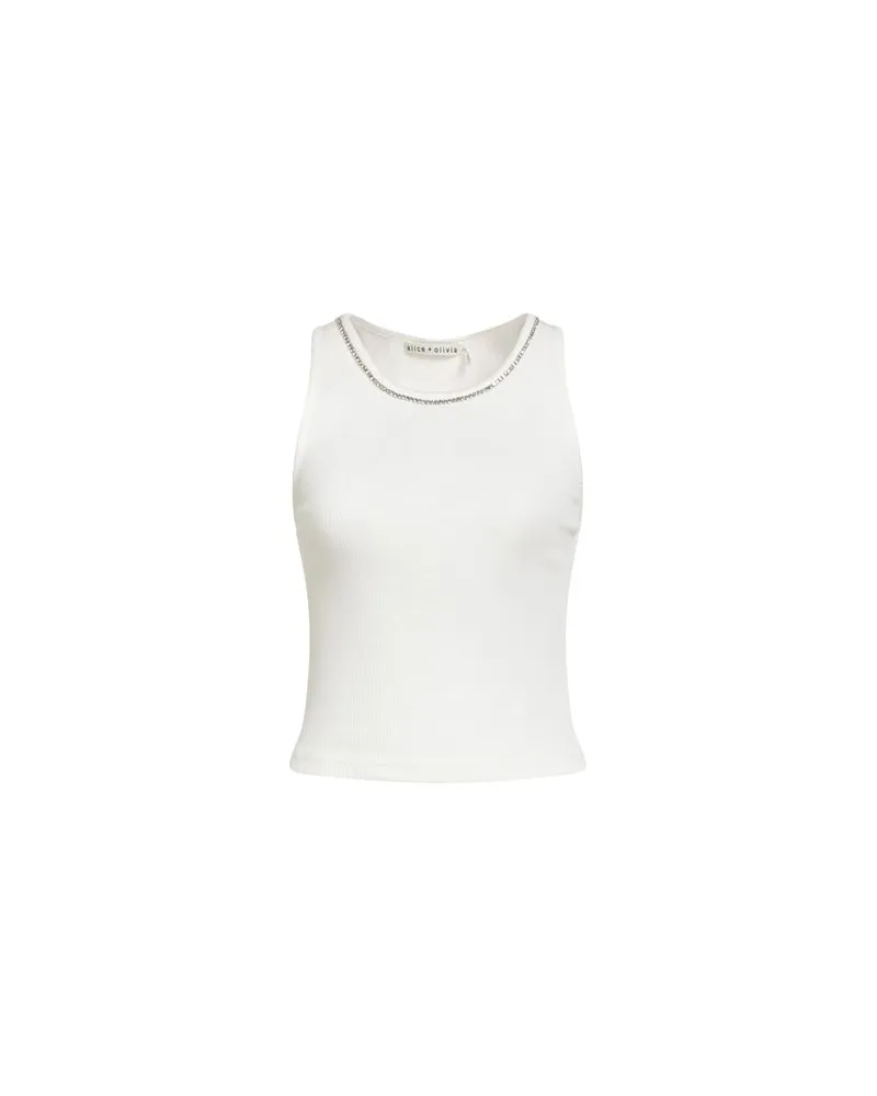Alice + Olivia TOPS - Tank Topsauf YOOX.COM Elfenbein