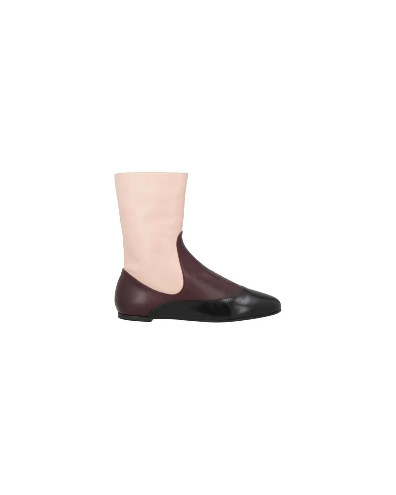 Rochas SCHUHE - Stiefelettenauf YOOX.COM Pflaume