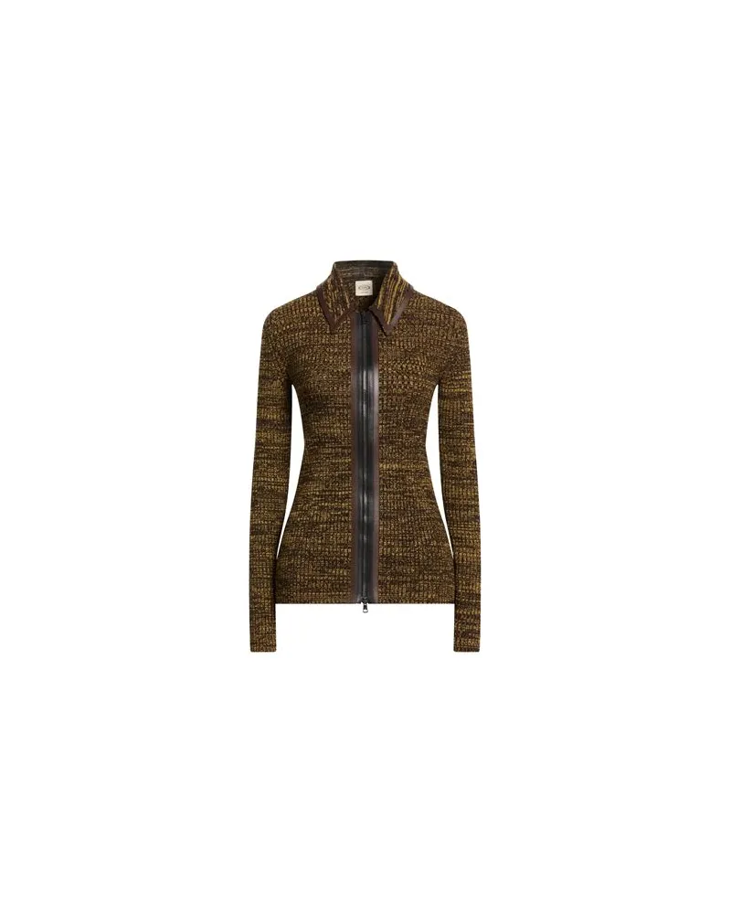 TOD'S TOD STRICKWAREN - Strickjackenauf YOOX.COM Braun