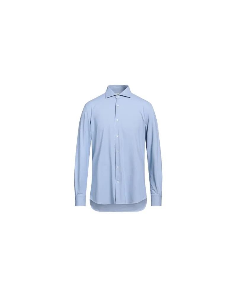 Glanshirt TOPS - Hemdenauf YOOX.COM Himmelblau