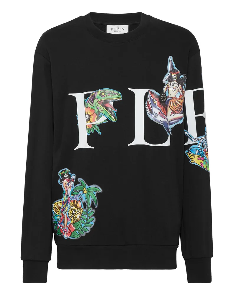 Philipp Plein Sweatshirt Schwarz