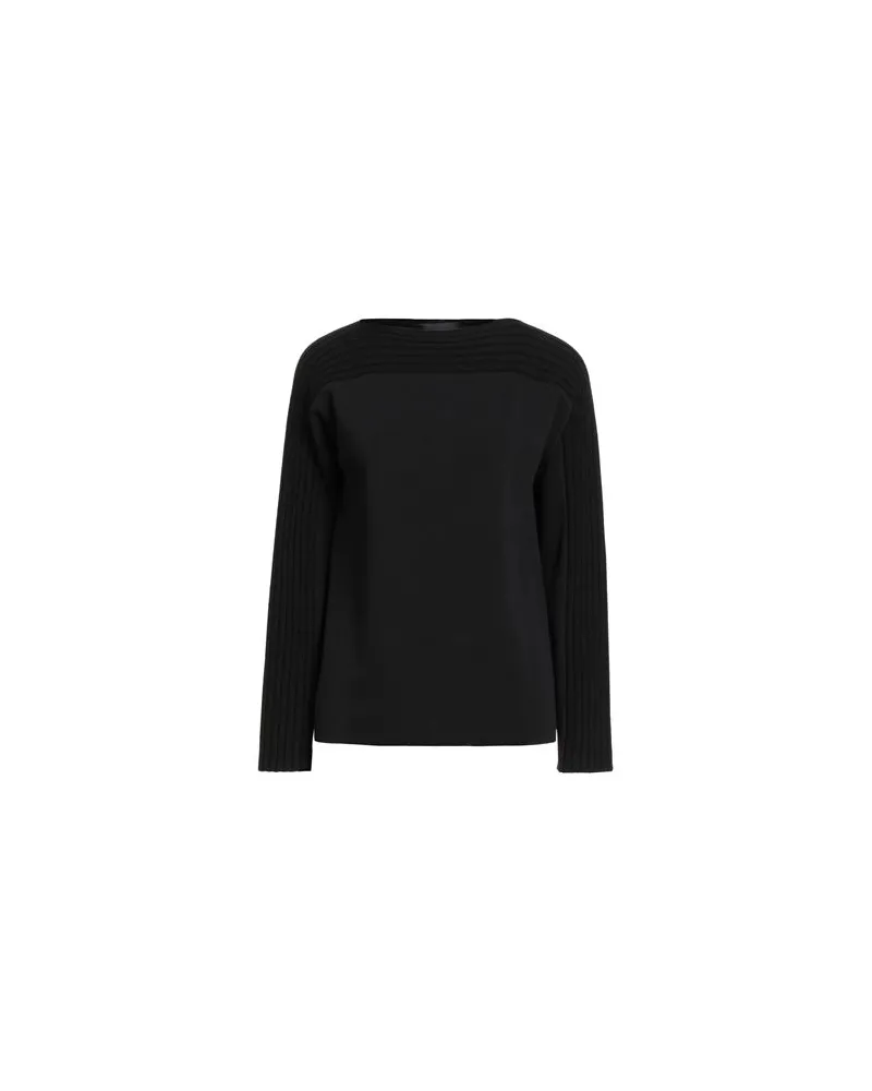 Alpha Studio STRICKWAREN - Pulloverauf YOOX.COM Schwarz
