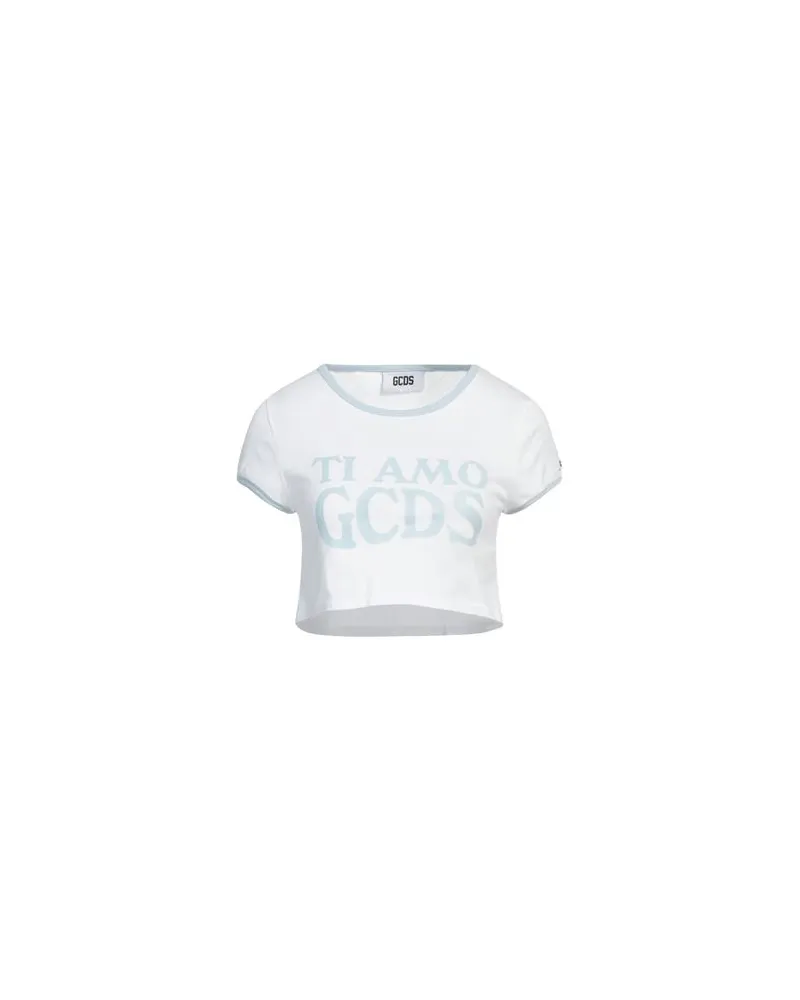 GCDS TOPS - T-shirtsauf YOOX.COM Weiß