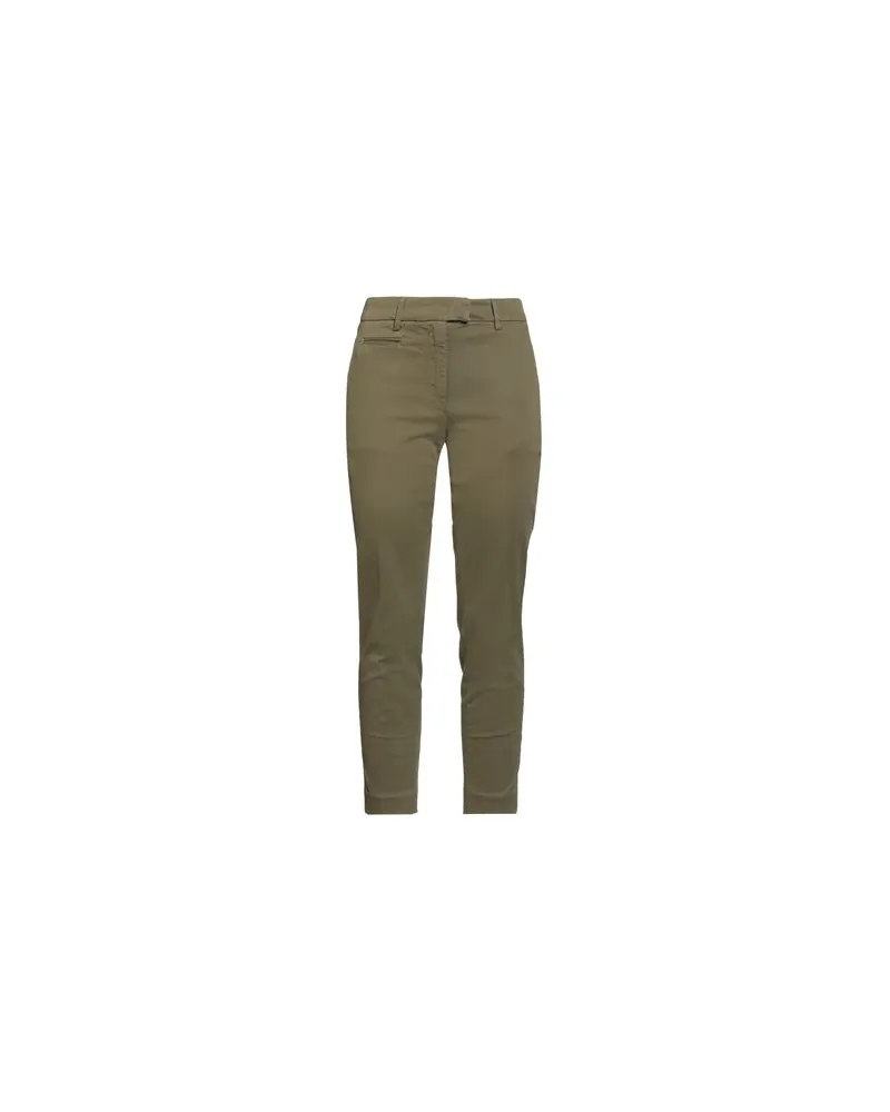 Dondup HOSEN & RÖCKE - Hosenauf YOOX.COM Militärgrün