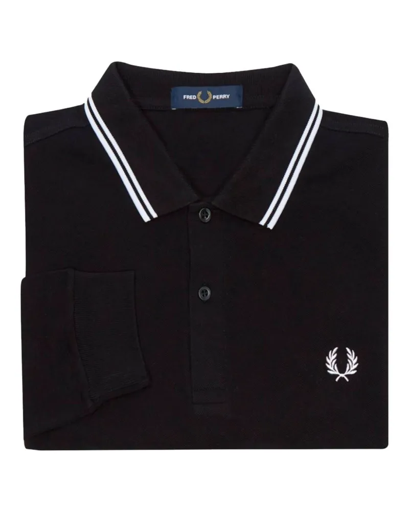 Fred Perry Poloshirt Schwarz