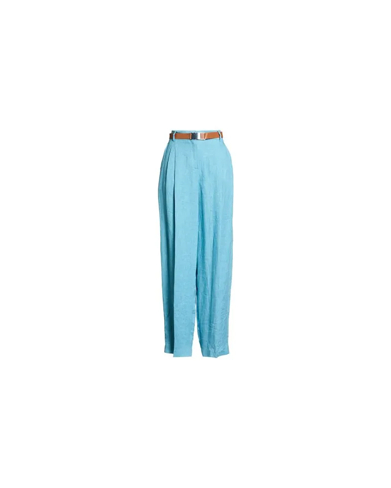 Max Mara HOSEN & RÖCKE - Hosenauf YOOX.COM Hellblau