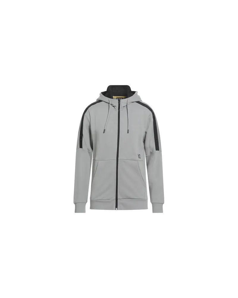 EA7 TOPS - Sweatshirtsauf YOOX.COM Hellgrau