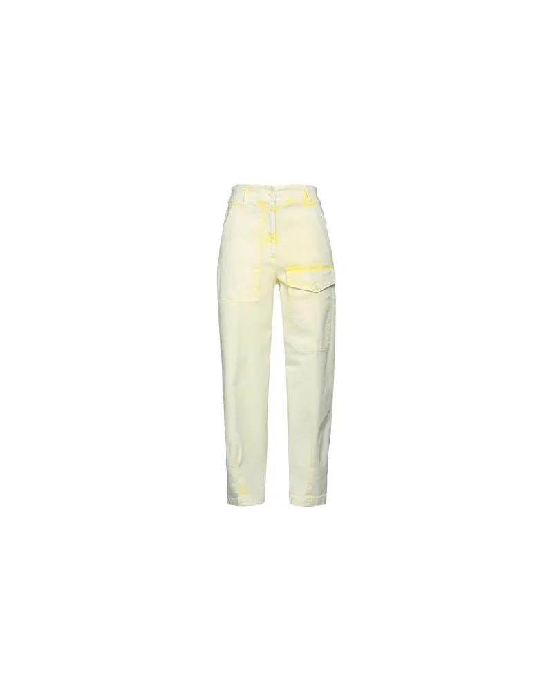 NUDE HOSEN & RÖCKE - Hosenauf YOOX.COM Gelb