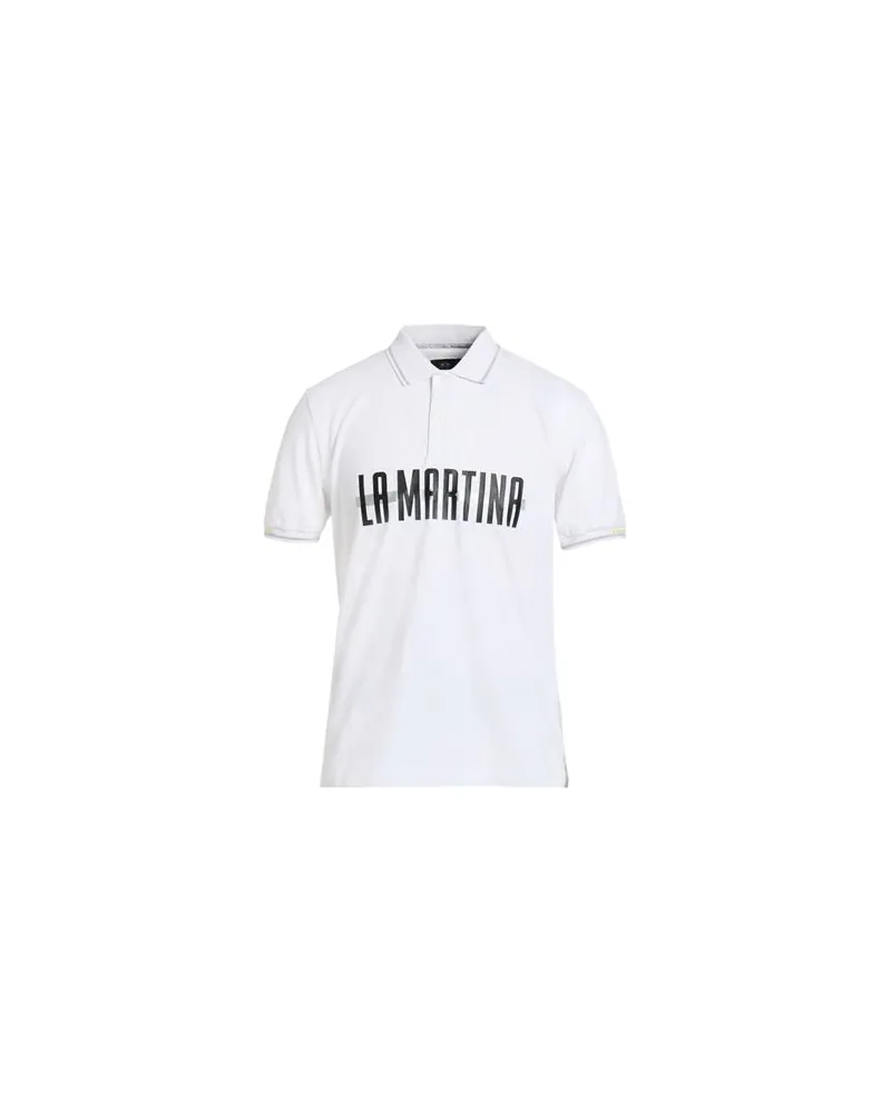 La Martina TOPS - Poloshirtsauf YOOX.COM Weiß