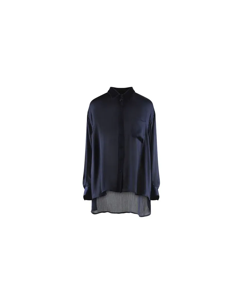 Emporio Armani TOPS - Hemdenauf YOOX.COM Blau