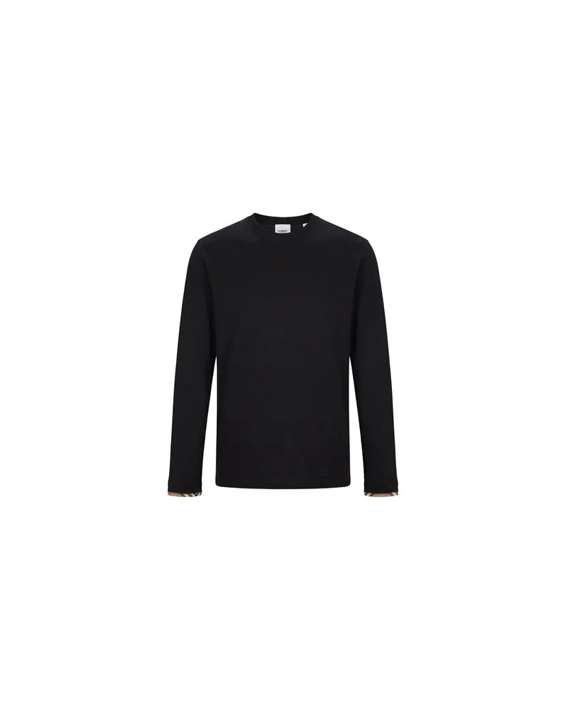 Burberry TOPS - T-shirtsauf YOOX.COM Schwarz