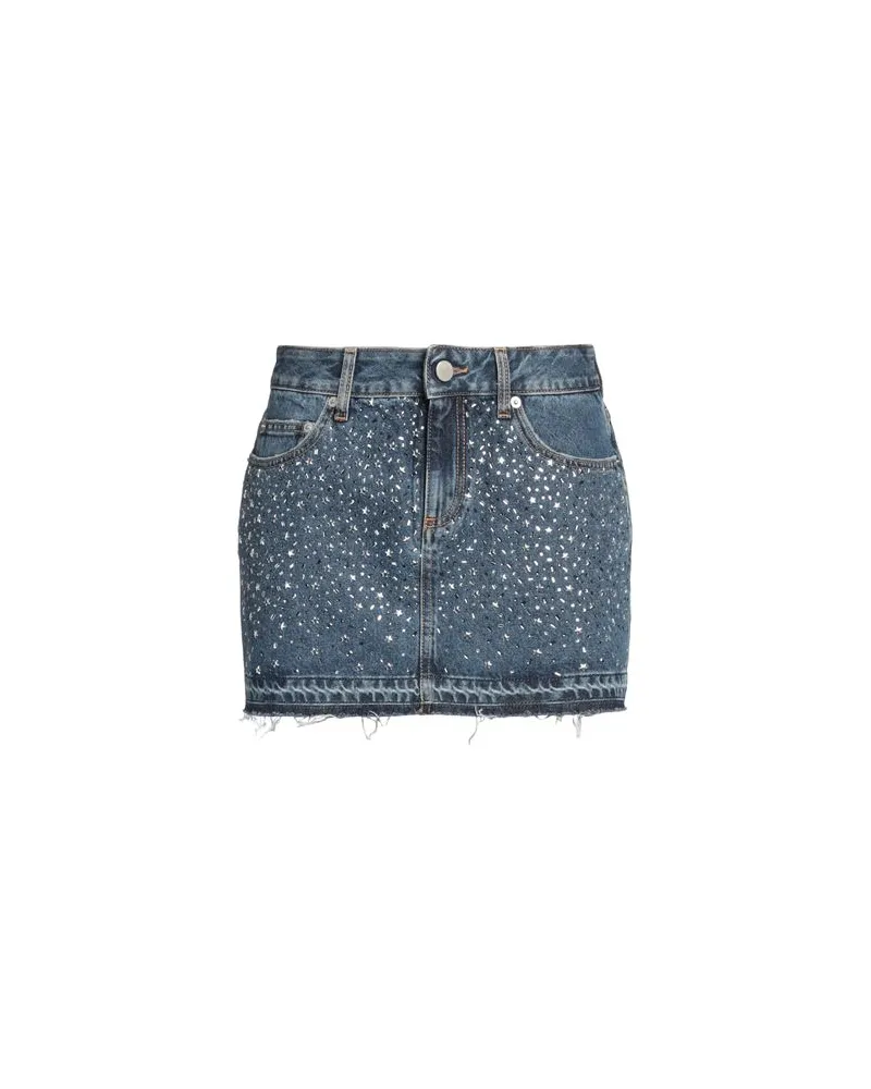 Alessandra Rich HOSEN & RÖCKE - Jeansröckeauf YOOX.COM Blau