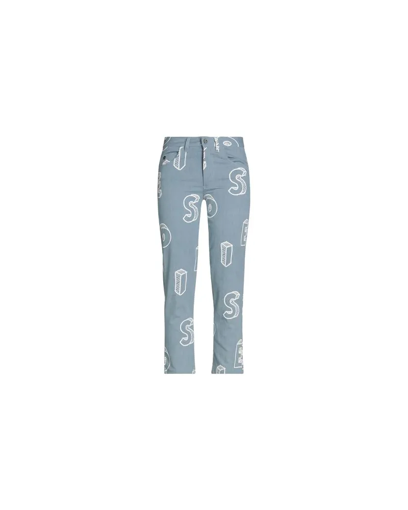 Blumarine HOSEN & RÖCKE - Jeanshosenauf YOOX.COM Blau