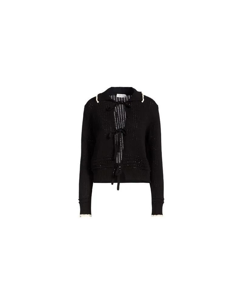 Motel STRICKWAREN - Strickjackenauf YOOX.COM Schwarz