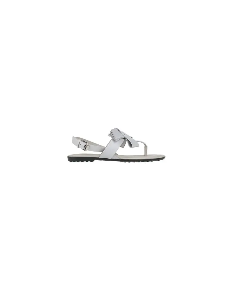 TOD'S SCHUHE - Zehentrennerauf YOOX.COM Grau