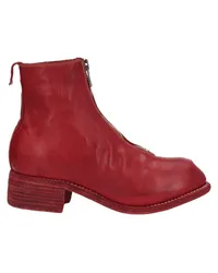 GUIDI Stiefelette Rot