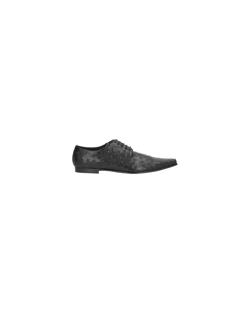 Dolce & Gabbana SCHUHE - Schnürschuheauf YOOX.COM Schwarz