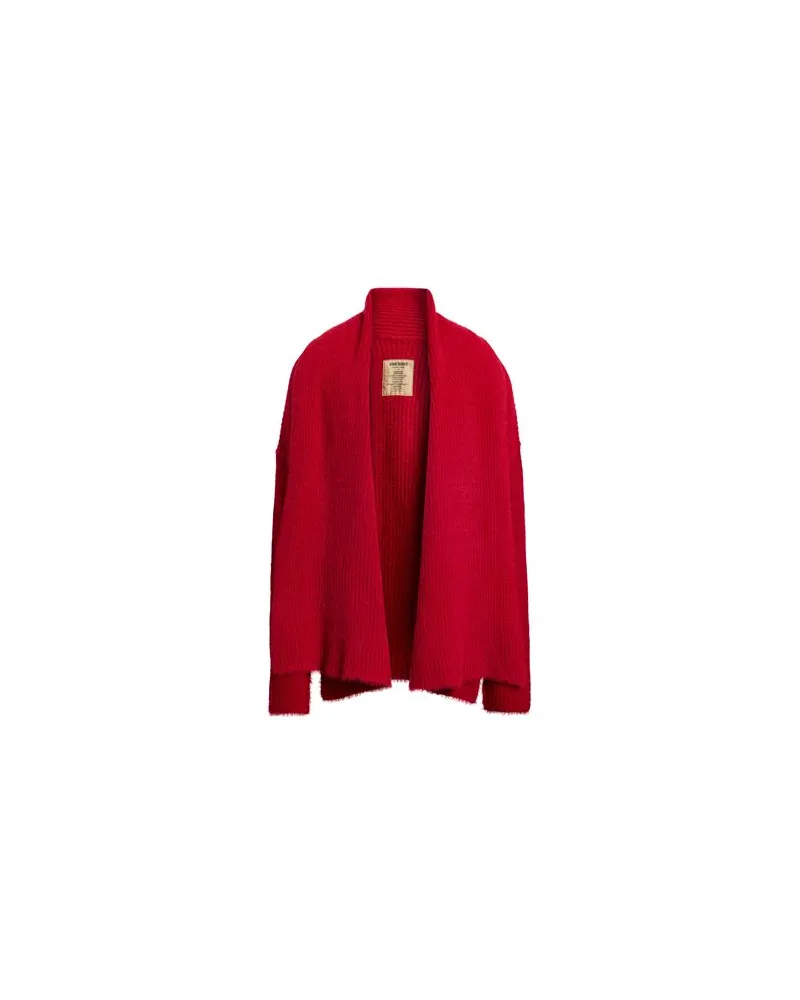 Uma Wang STRICKWAREN - Strickjackenauf YOOX.COM Rot