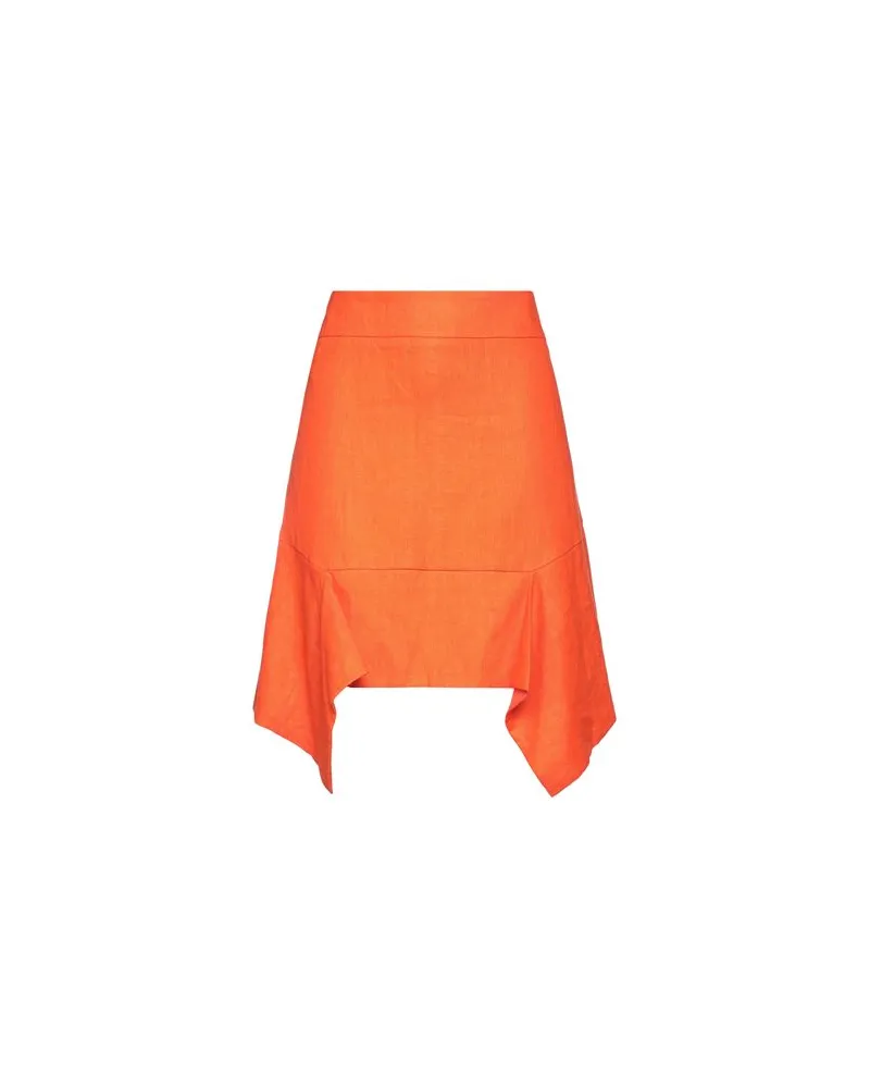 BCBGMAXAZRIA HOSEN & RÖCKE - Miniröckeauf YOOX.COM Orange