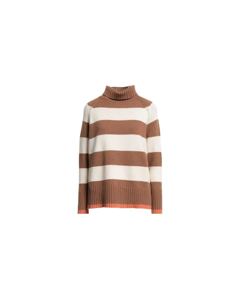 ARAGONA STRICKWAREN - Rollkragenpulloverauf YOOX.COM Braun