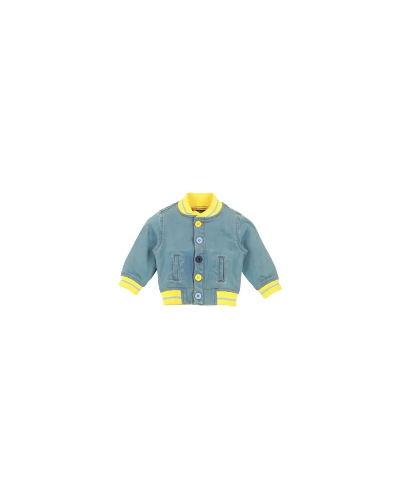 Trussardi JACKEN & MÄNTEL - Jeansjacken/Mäntelauf YOOX.COM Blau