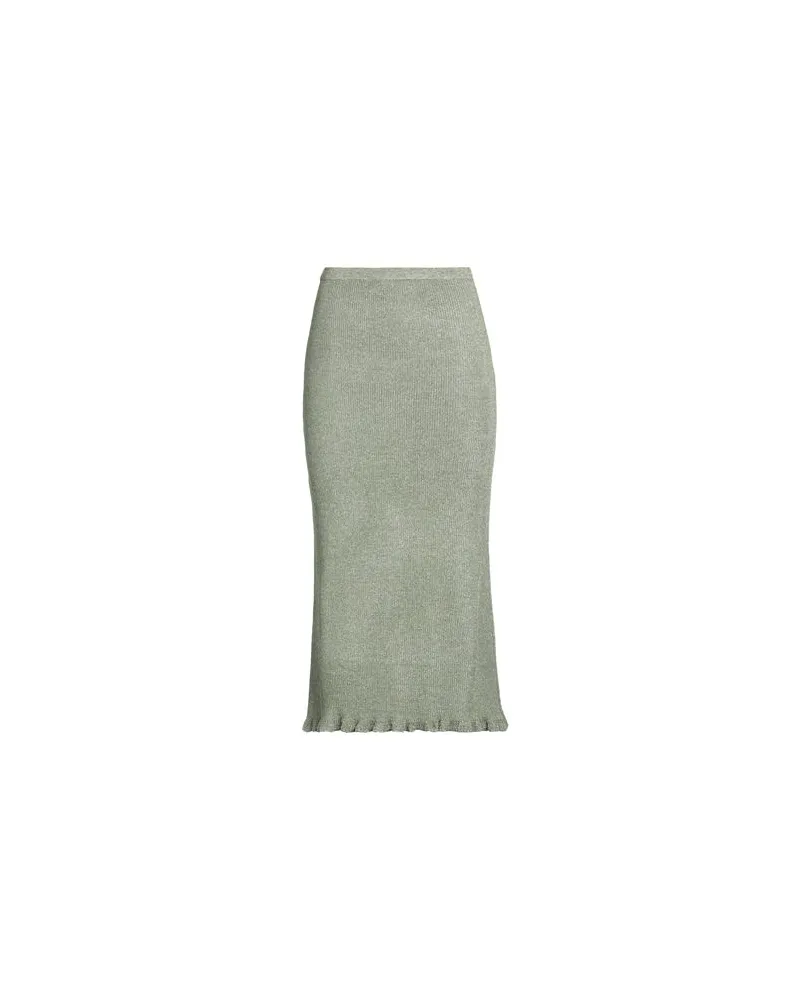 Majestic HOSEN & RÖCKE - Midi-Röckeauf YOOX.COM Grün