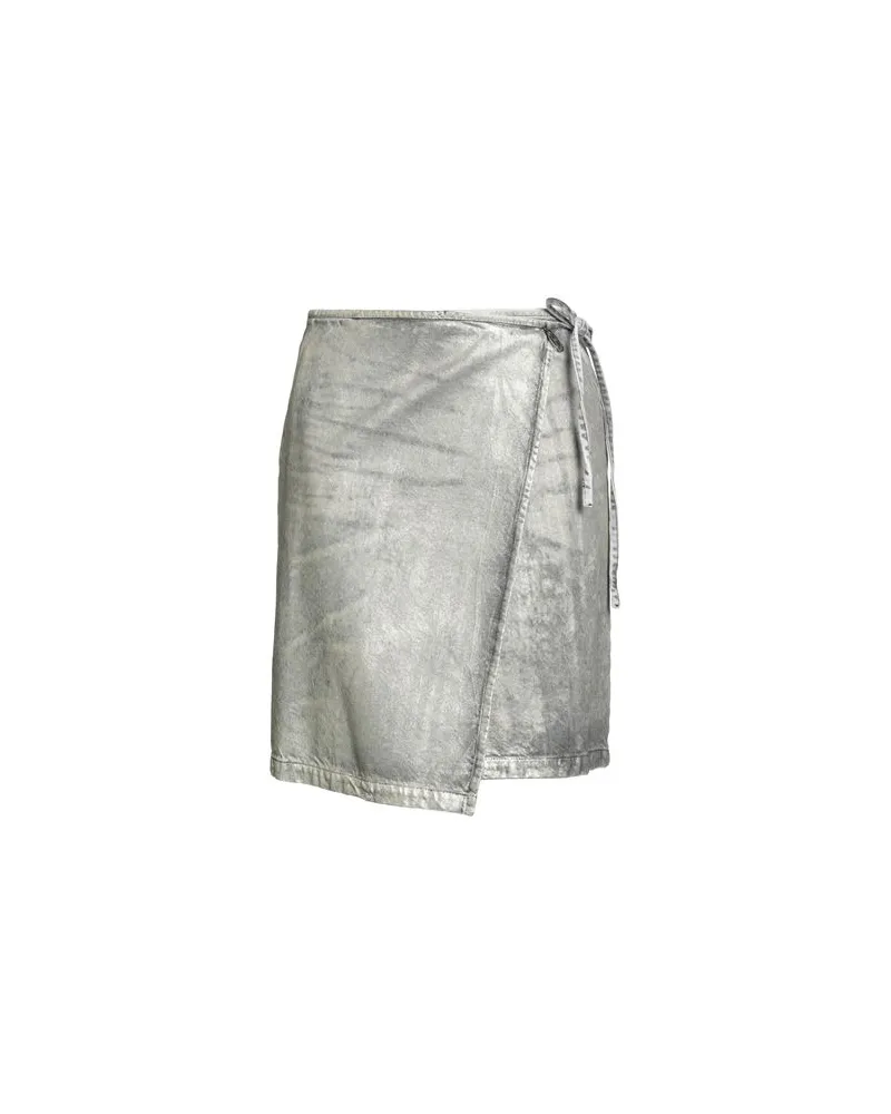 Diesel HOSEN & RÖCKE - Jeansröckeauf YOOX.COM Grau