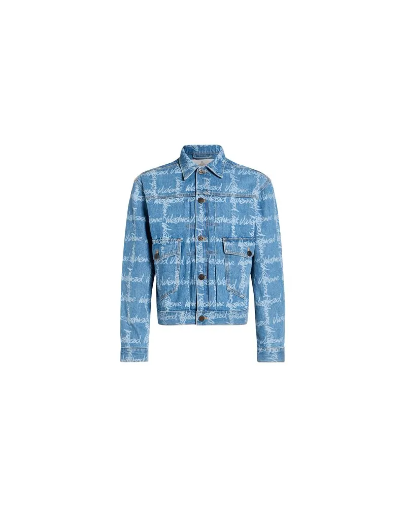 Vivienne Westwood JACKEN & MÄNTEL - Jeansjacken/Mäntelauf YOOX.COM Blau