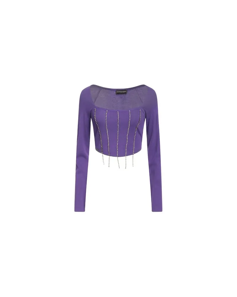Vanessa Scott STRICKWAREN - Pulloverauf YOOX.COM Violett