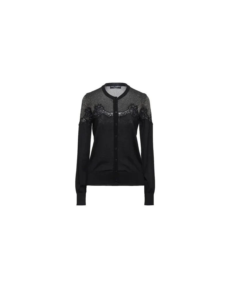 Dolce & Gabbana STRICKWAREN - Strickjackenauf YOOX.COM Schwarz