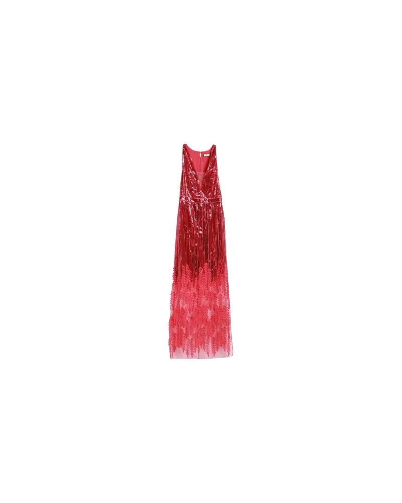 Elisabetta Franchi KLEIDER - Maxi-Kleiderauf YOOX.COM Fuchsia