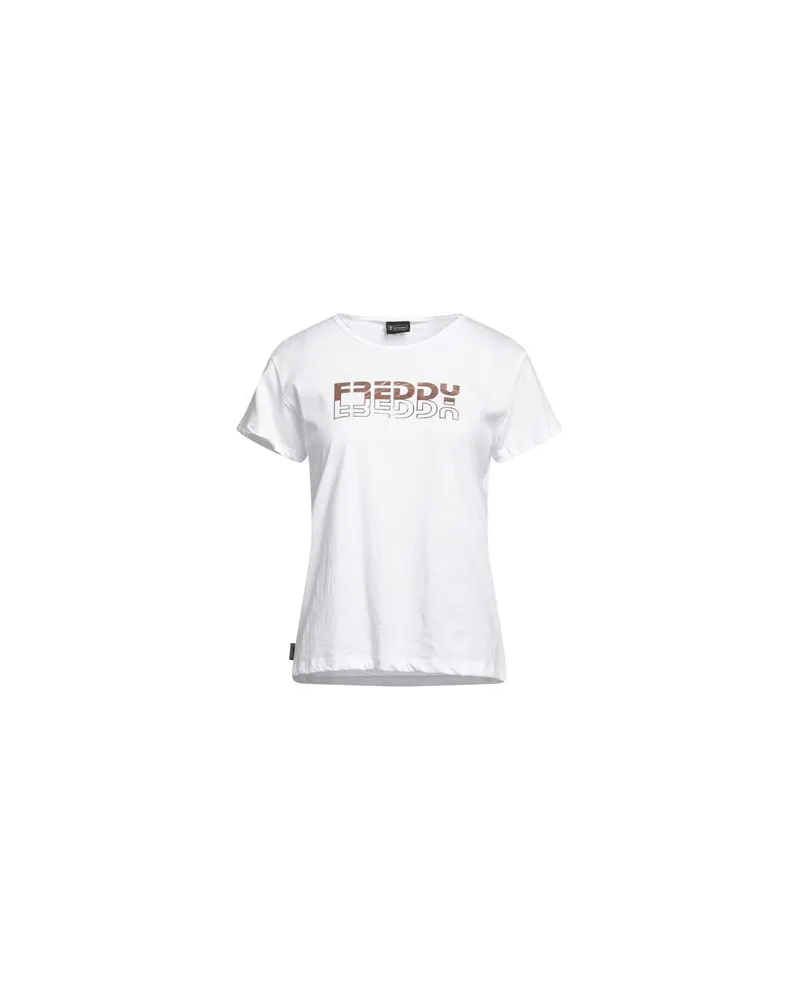 Freddy TOPS - T-shirtsauf YOOX.COM Weiß