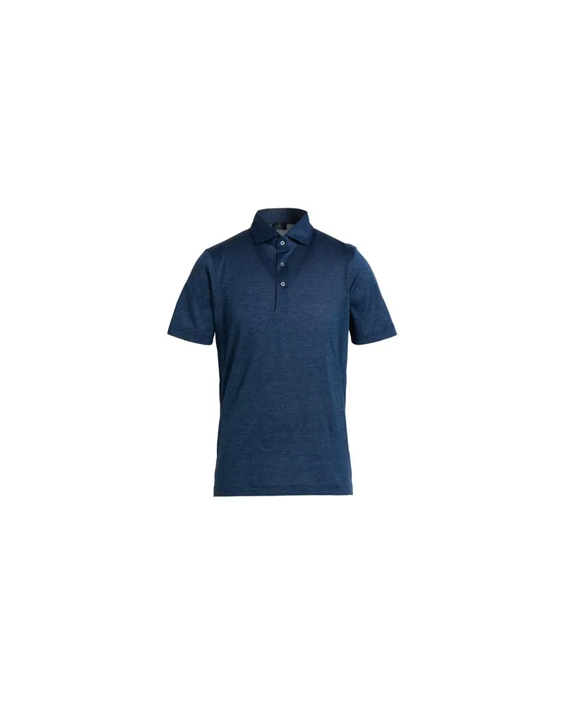 BARBA TOPS - Poloshirtsauf YOOX.COM Marineblau