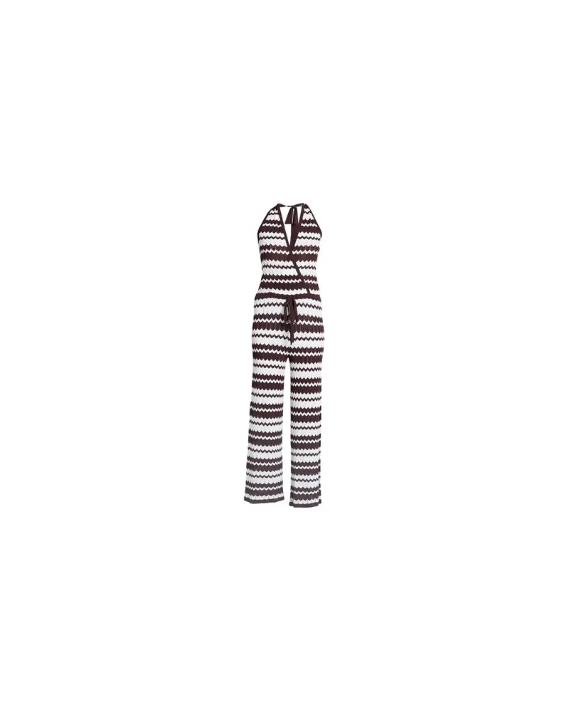P.A.R.O.S.H. OVERALLS - Jumpsuitsauf YOOX.COM Dunkelbraun