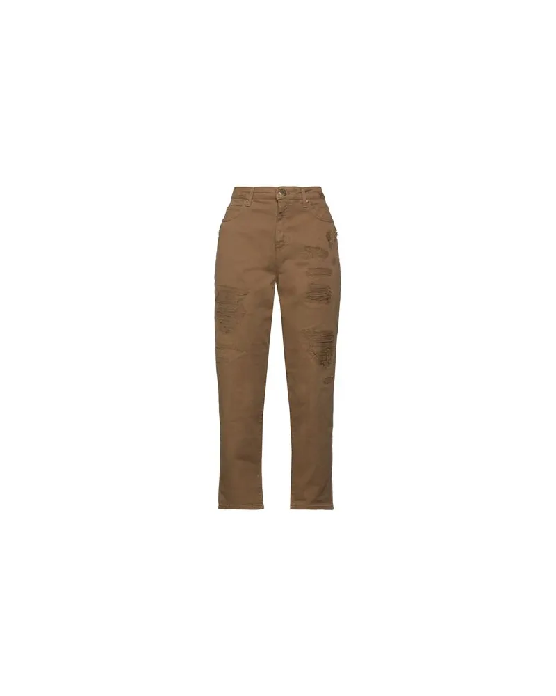 Pinko HOSEN & RÖCKE - Jeanshosenauf YOOX.COM Khaki