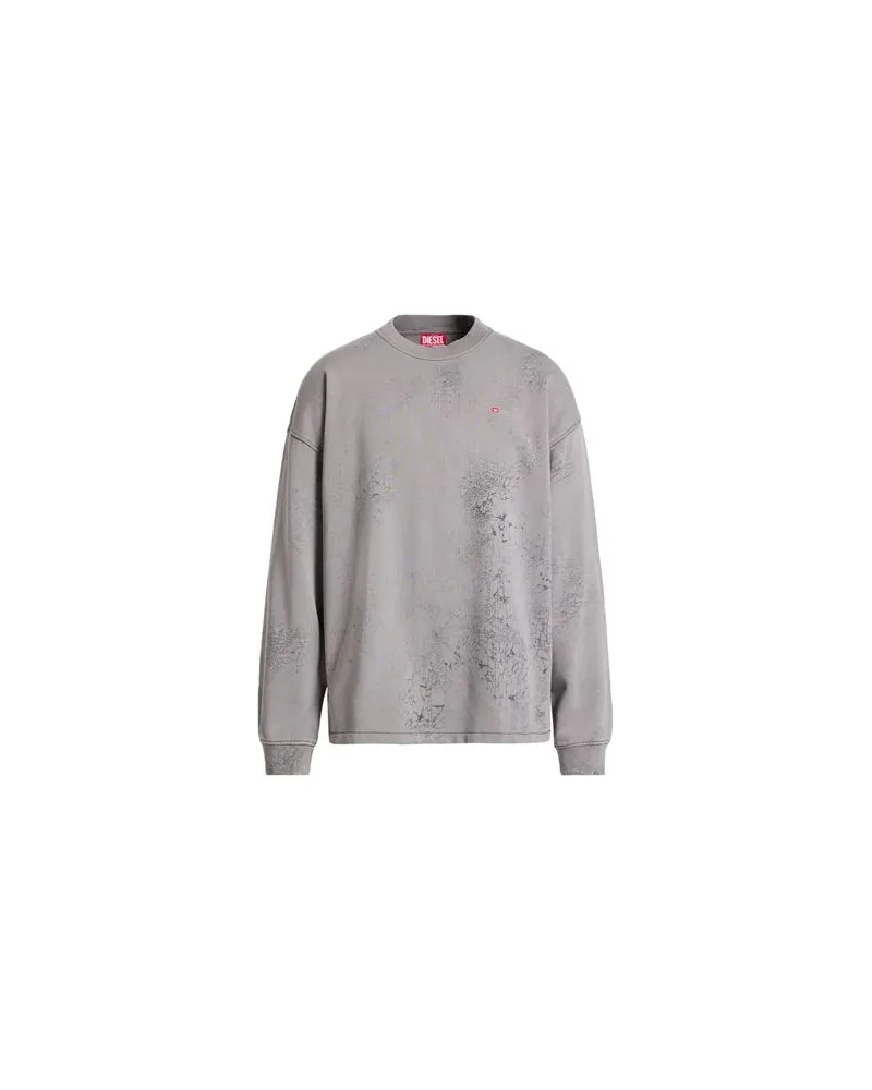 Diesel TOPS - Sweatshirtsauf YOOX.COM Grau