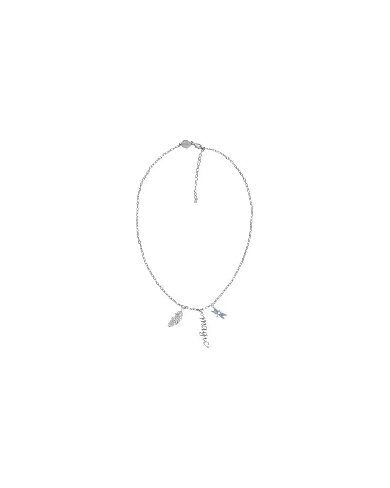 Furla CHARMS NECKLACE FEATHER   - SCHMUCK und UHREN - Halskettenauf YOOX.COM Silber