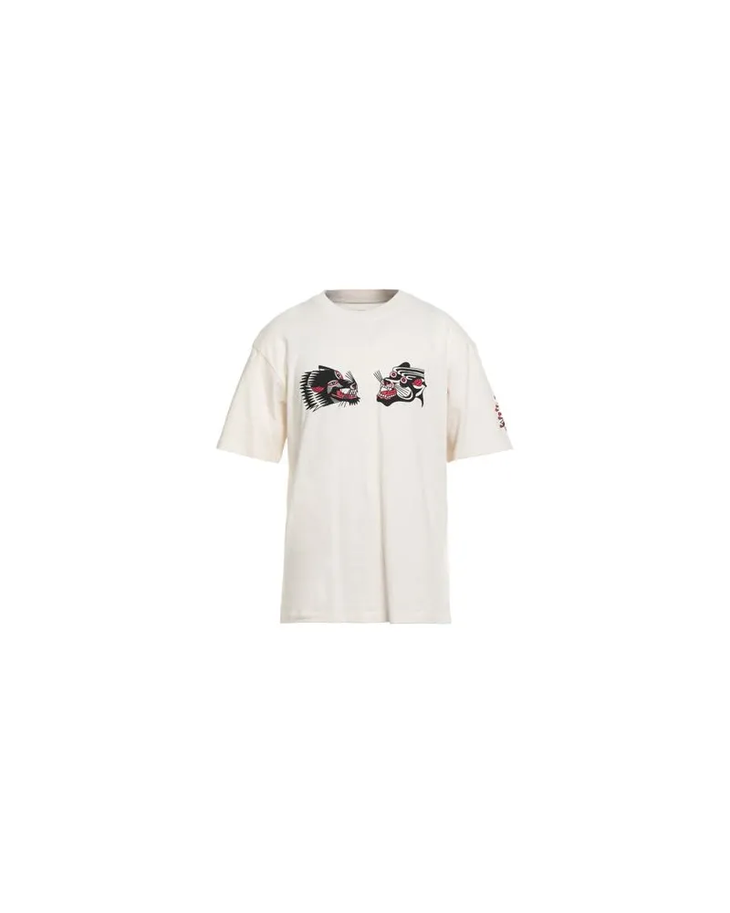 Edwin Jeans TOPS - T-shirtsauf YOOX.COM Beige