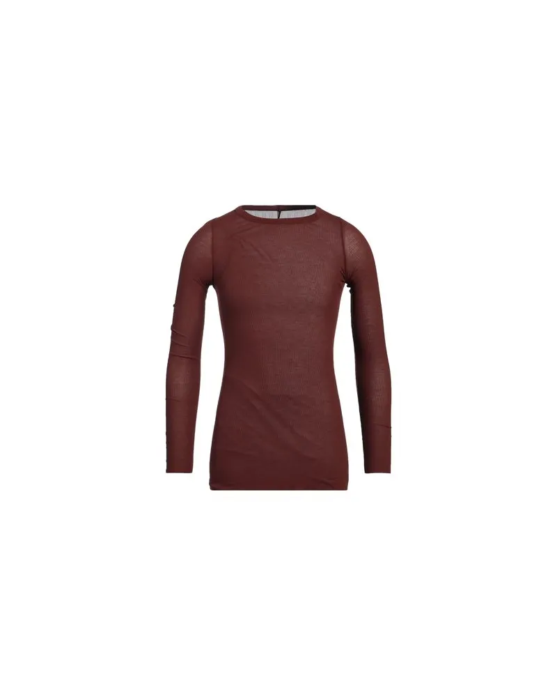 Rick Owens TOPS - T-shirtsauf YOOX.COM Schokobraun