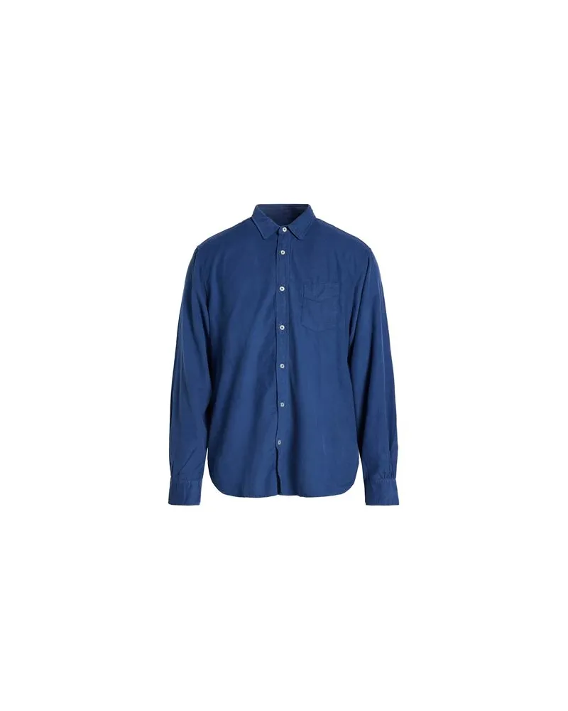 Officine Generale TOPS - Hemdenauf YOOX.COM Blau