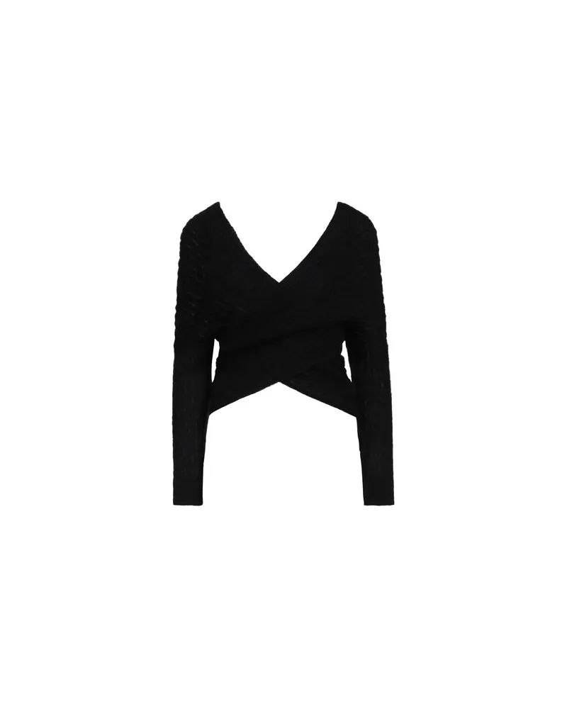Semicouture STRICKWAREN - Pulloverauf YOOX.COM Schwarz