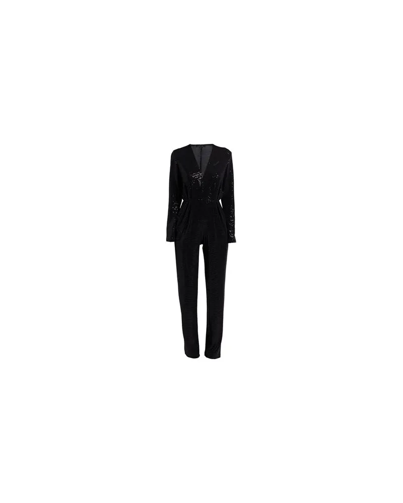 Maje OVERALLS - Jumpsuitsauf YOOX.COM Schwarz