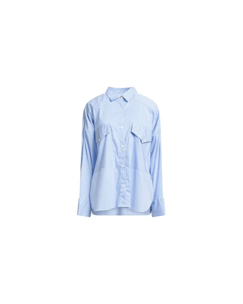 Gaëlle Bonheur TOPS - Hemdenauf YOOX.COM Hellblau