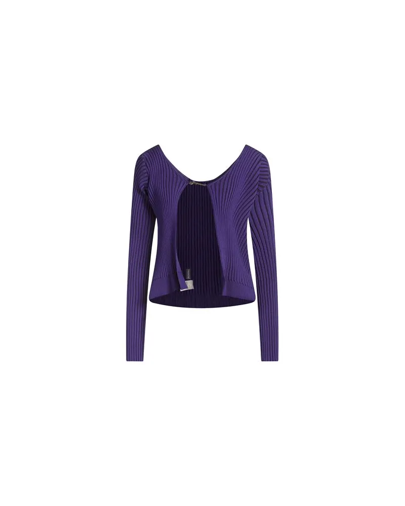 Jacquemus STRICKWAREN - Strickjackenauf YOOX.COM Dunkelviolett