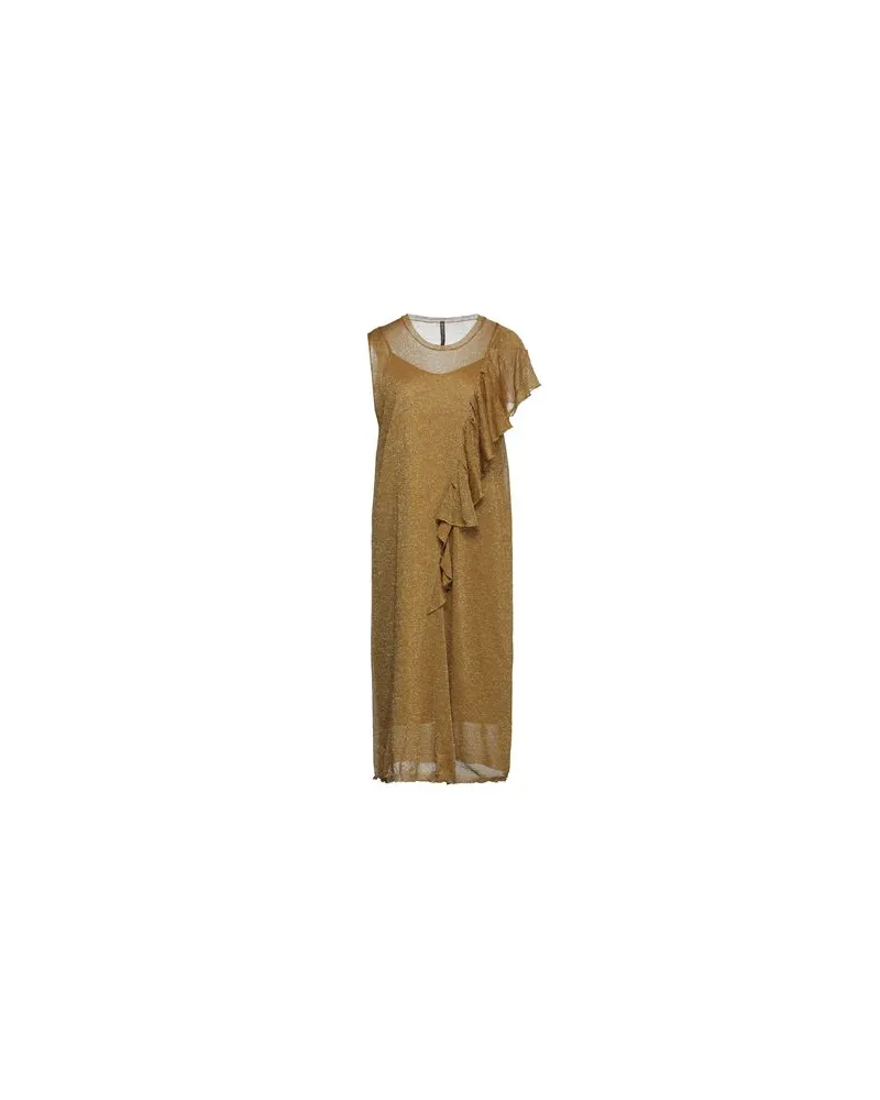 Manila Grace KLEIDER - Midi-Kleiderauf YOOX.COM Militärgrün